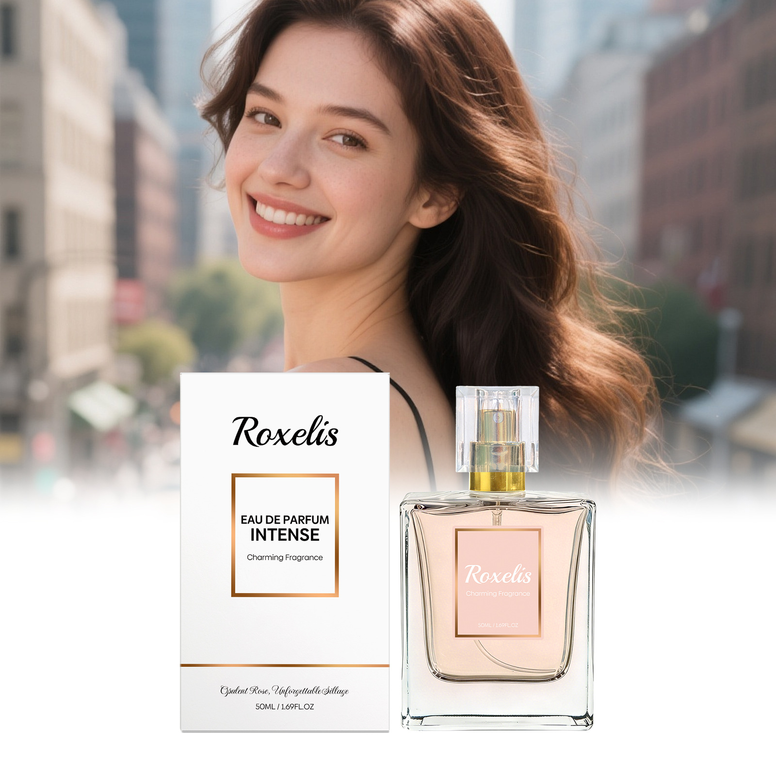 Perfume Fragrance Mist - ローズバニラアロマスプレー、持続性のある大人の豊かな香り、女性用フェロモン放出、デートや日常で男性を惹きつけるボディヘアパフュームミスト