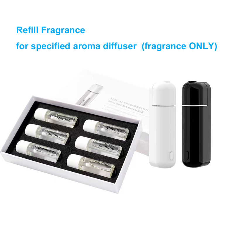 Perfume Fragrance Refill - 6 個交換用フレグランス指定された車の芳香剤エッセンシャル オイル ディフューザー A807 車のアロマディフューザー詰め替え香水キット