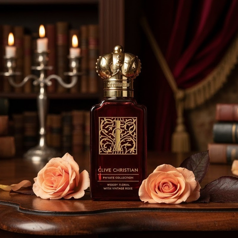 Perfume Fragrance Couture - クライブクリスチャン ウッディフレッシュ ユニセックス香水 50ml 長持ちするフローラルアンバーマスク サンダルウッド