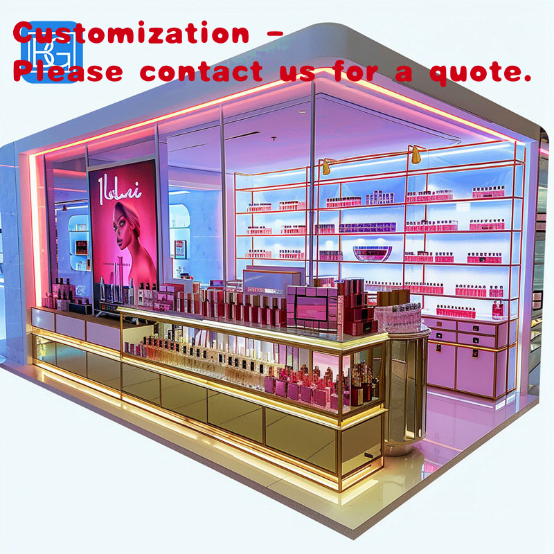 Perfume Fragrance Shop - カスタムメイドのショッピングモール香水キオスクショーケースストアフレグランスディスプレイスタンド香水キャビネットカウンター（鍵付き）