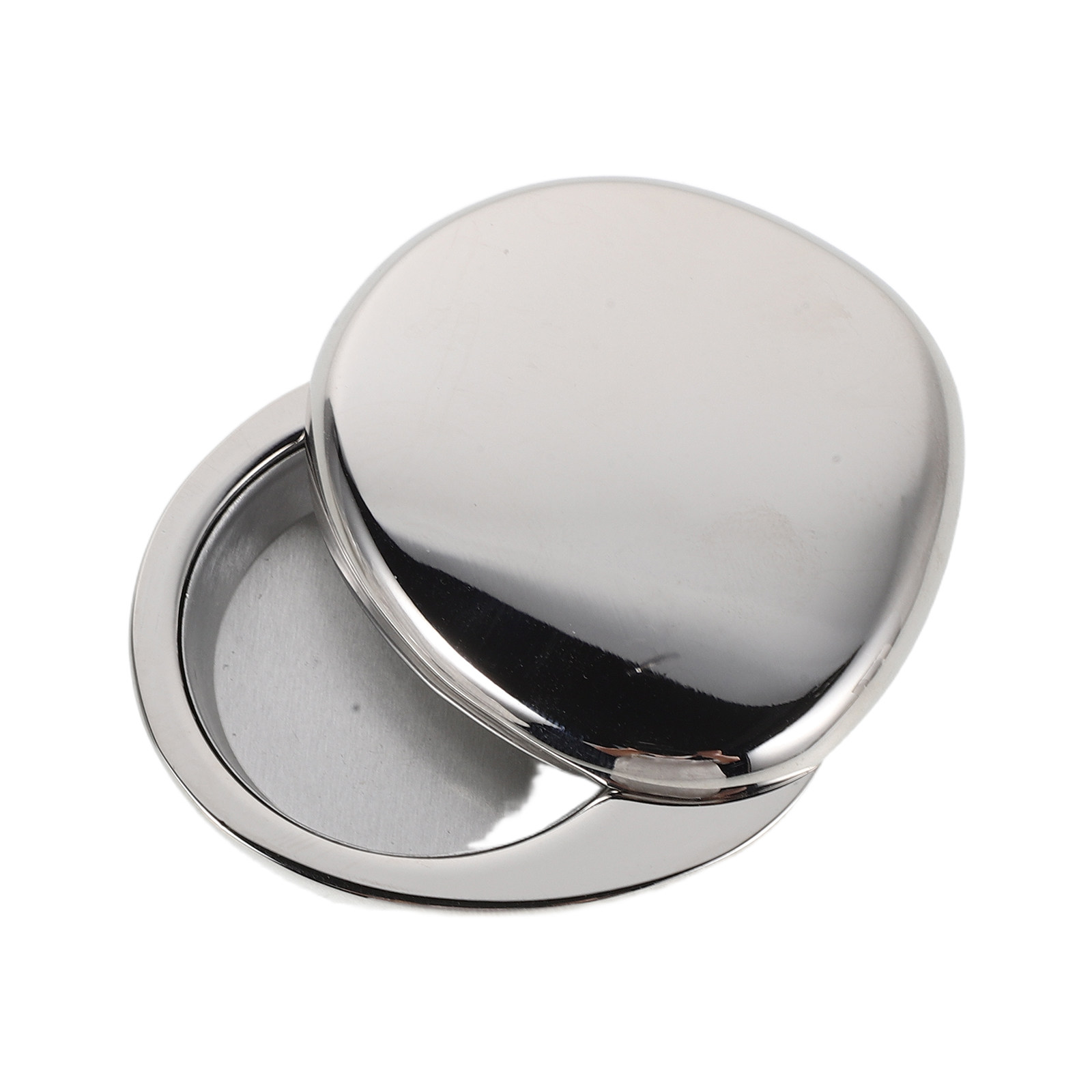 Cologne Solid Balm - 固形香水用バームケース。アルミニウム合金製、シルバー。詰め替え可能。携帯用トラベル容器。