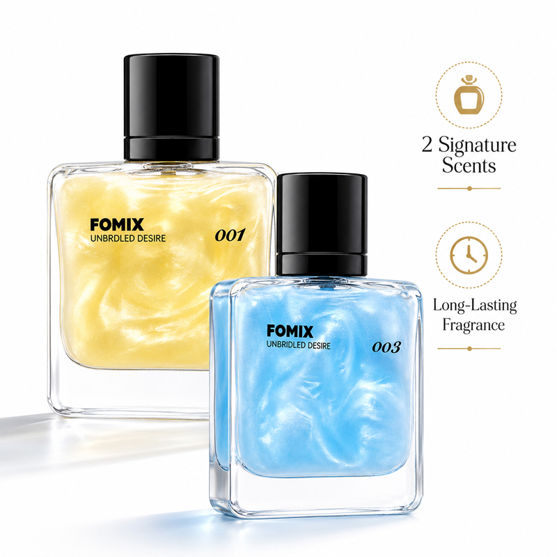 Fragrance Perfume Spray - FOMIX 2個入りメンズ香水セット、長時間持続するフレッシュオーシャン＆温かみのある魅惑的なオードパルファムスプレー、シトラスフローラルムスクウッディコロン、昼夜兼用携帯用フレグランスギフト（彼への贈り物）
