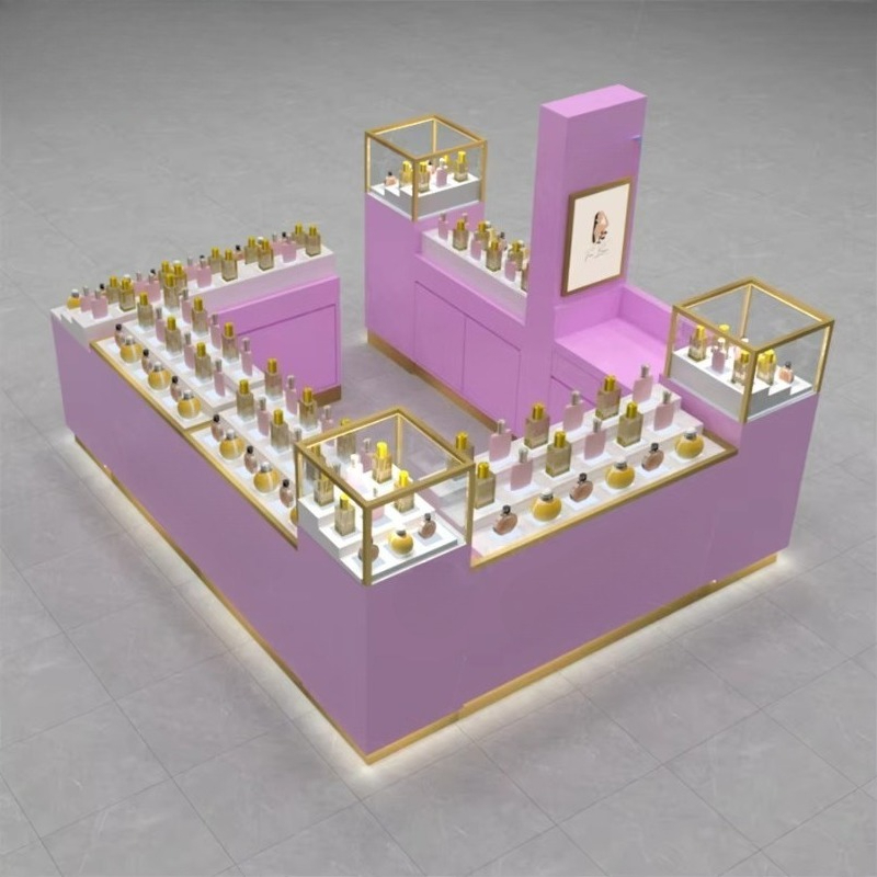 Perfume Fragrance Shop - 2026年新作カスタムモール香水販売店ジュエリーショップデザイン香水化粧品メイクアップディスプレイスタンド小売高級香水フレグランス