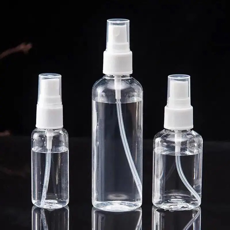 Perfume Fragrance Mist - 30 50 100ml ファインミストスプレーボトル 空のプラスチック製詰め替え容器 アルコール香水