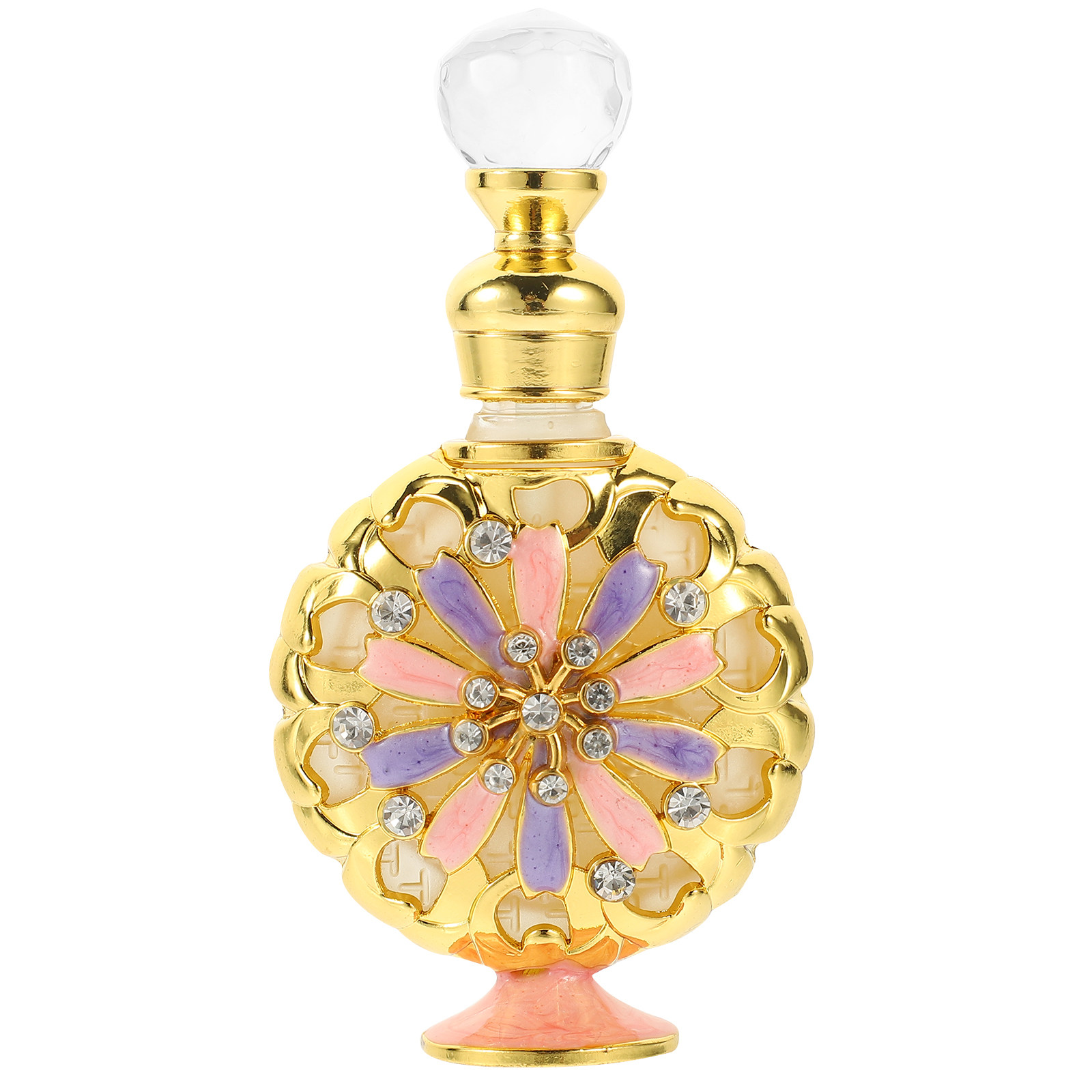 Perfume Fragrance Refill - 空の香水瓶 ガラス製トラベル用詰め替え可能なエッセンシャルオイルボトル 30ml 軽量ポータブルヴィンテージフレグランス容器