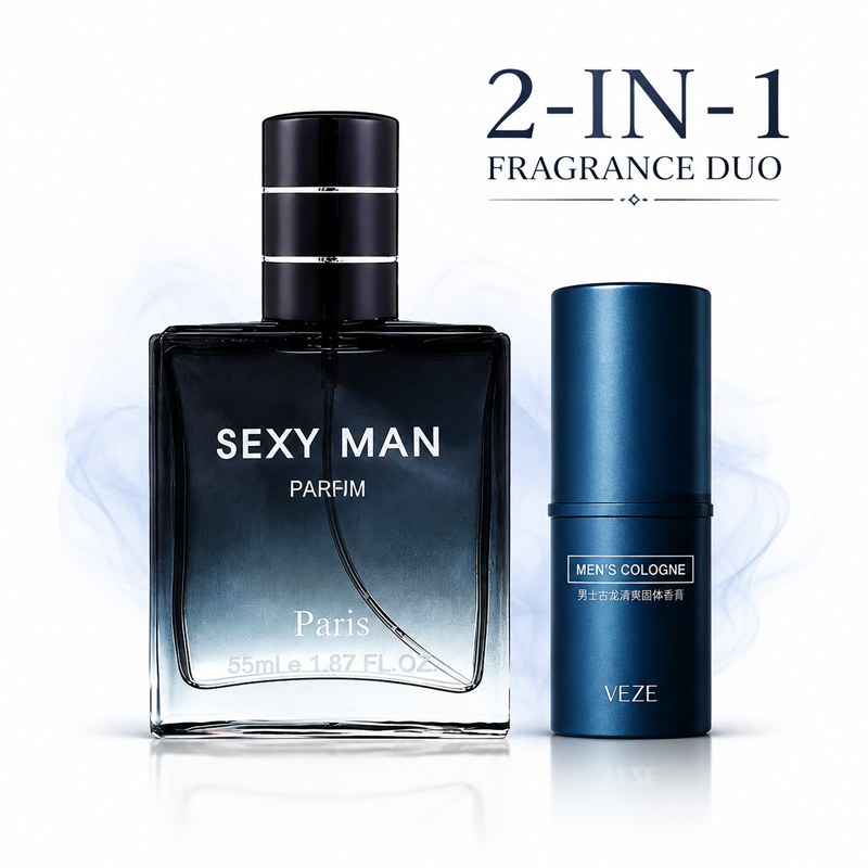 メンズ香水セット 2-in-1 スプレー＆ソリッドコロン 長 - Fragrance Perfume Spray のレビューと価格