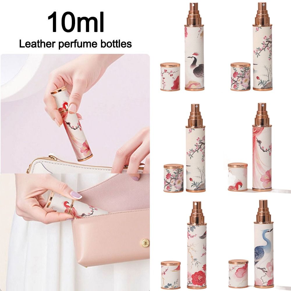 ポータブル PU レザー香水瓶フェニックス 10 ミリリット - Perfume Fine Fragrance のレビューと価格