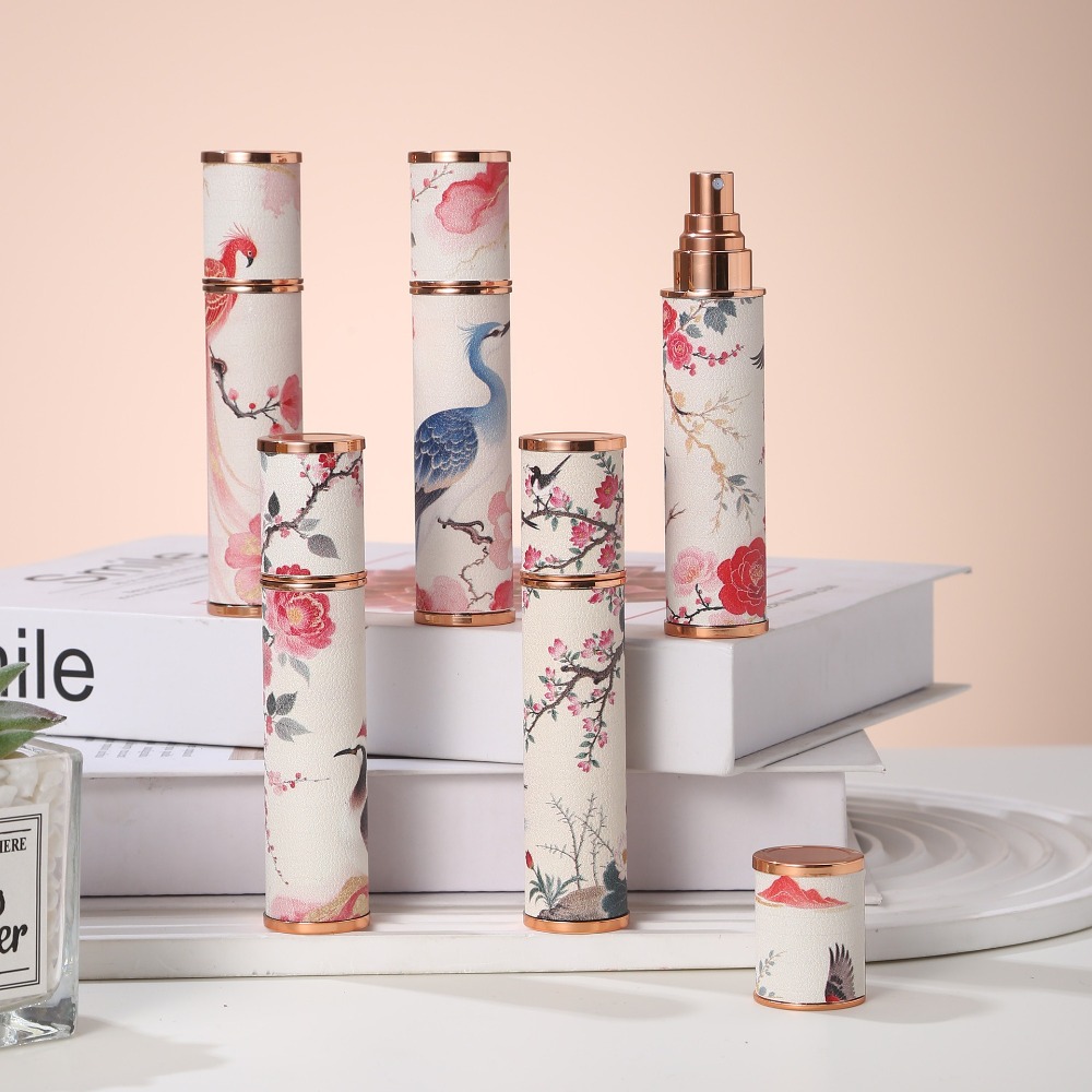 ポータブル PU レザー香水瓶フェニックス 10 ミリリット - Perfume Fine Fragrance のレビューと価格