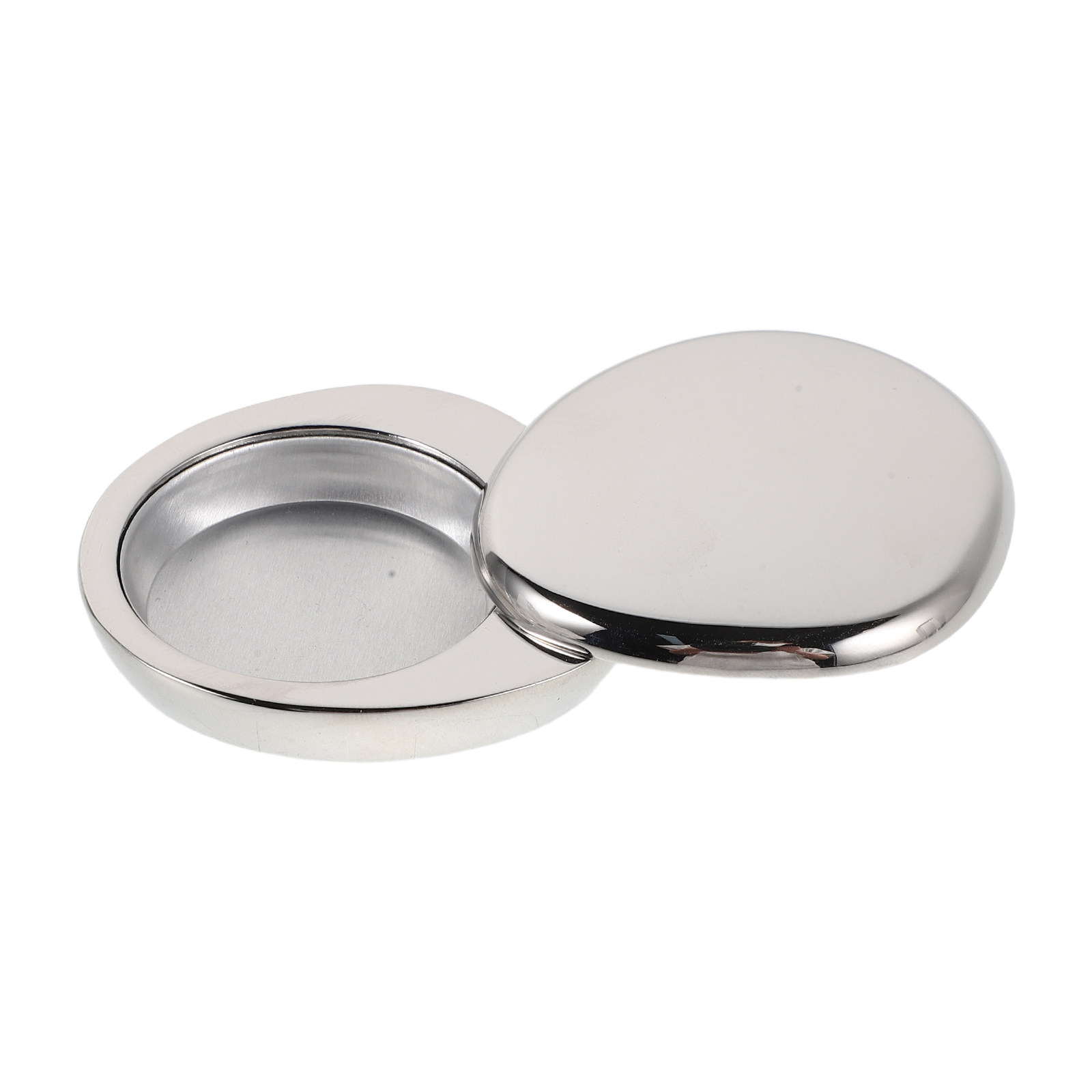 固形香料バーム用ケース。アルミニウム合金製、シルバー。詰め替 - Cologne Solid Balm のレビューと価格