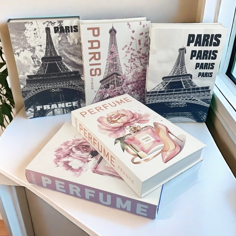 香水収納ボックス,オープンボックス,家の装飾,豪華な偽の本, - Perfume Fragrance House のレビューと価格