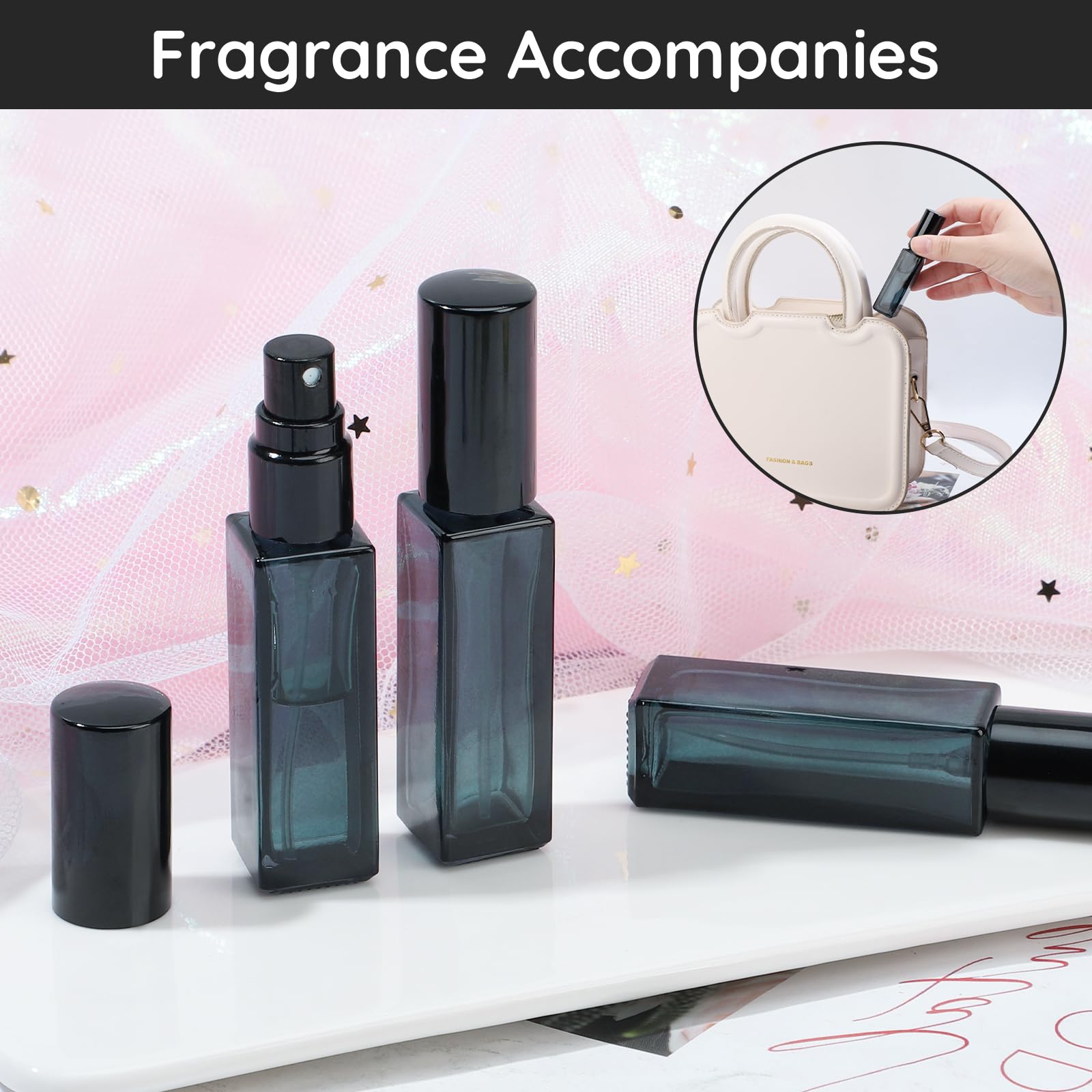 10個の香水ボトルスプレー空の香水アトマイザー詰め替え可能、 - Perfume Fragrance Mist のレビューと価格