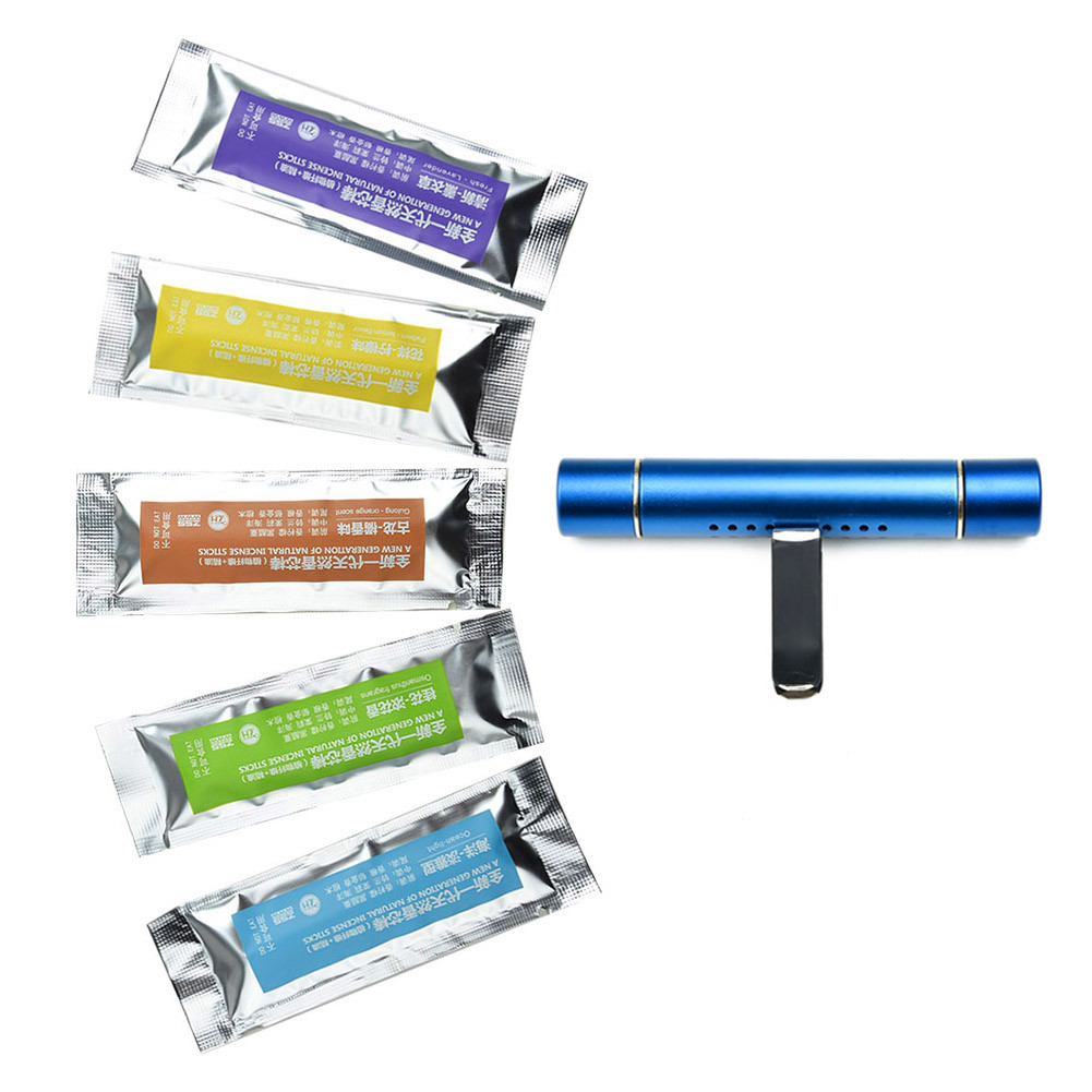 車用エアコン吹き出し口クリップ式芳香剤ディフューザー+ 5種 - Perfume Fragrance Details のレビューと価格