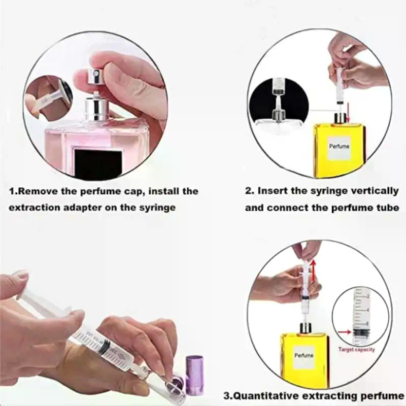 1/3 個シリンジプラスチック香水ディスペンサーツール 10 - Perfume Fragrance Ingredients のレビューと価格