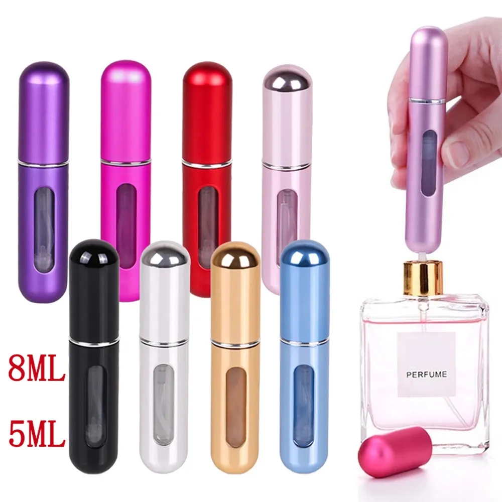 詰め替え可能なミニ香水瓶,ポータブル化粧品スプレーボトル,ス - Perfume Fragrance Refill のレビューと価格
