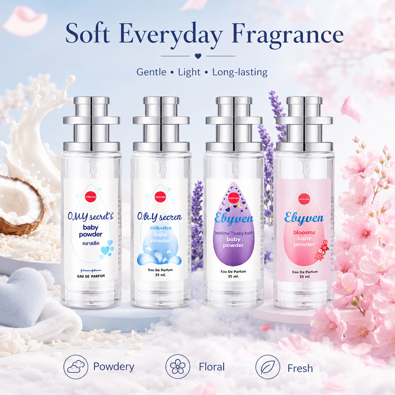 2個入り 35ml ベビーパウダー香水 女性用 長持ちするオ - Perfume Fragrance Samples のレビューと価格