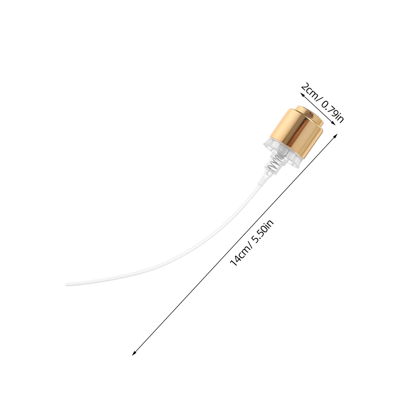 15個入り香水ボトルスプレーポンプヘッドクリップオン精密ミス - Perfume Fragrance Mist のレビューと価格
