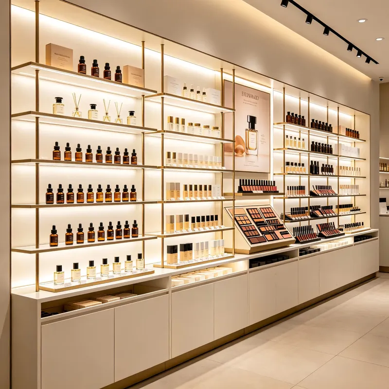 フレグランスオイル香水店のディスプレイショーケース、メイクア - Perfume Fragrance Shop のレビューと価格