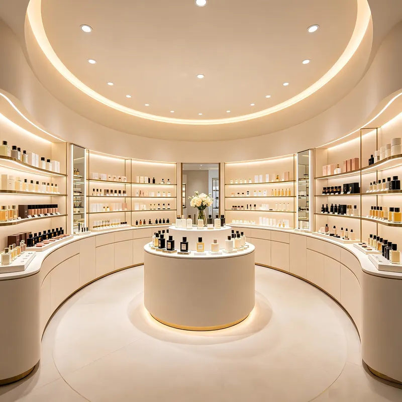 フレグランスオイル香水店のディスプレイショーケース、メイクア - Perfume Fragrance Shop のレビューと価格