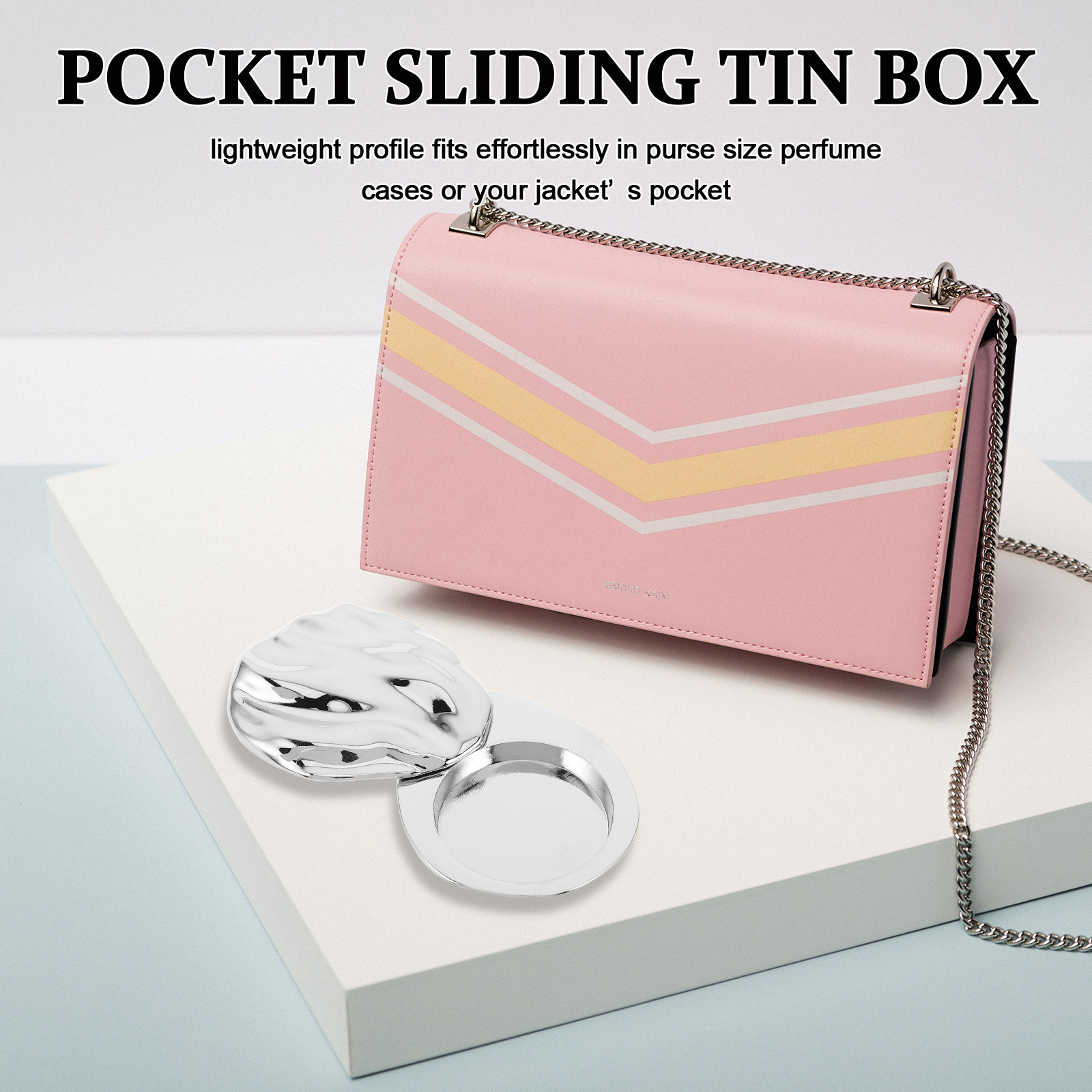 固形香水容器、貝殻模様、詰め替え可能、3g、コロンバーム用、 - Cologne Solid Balm のレビューと価格