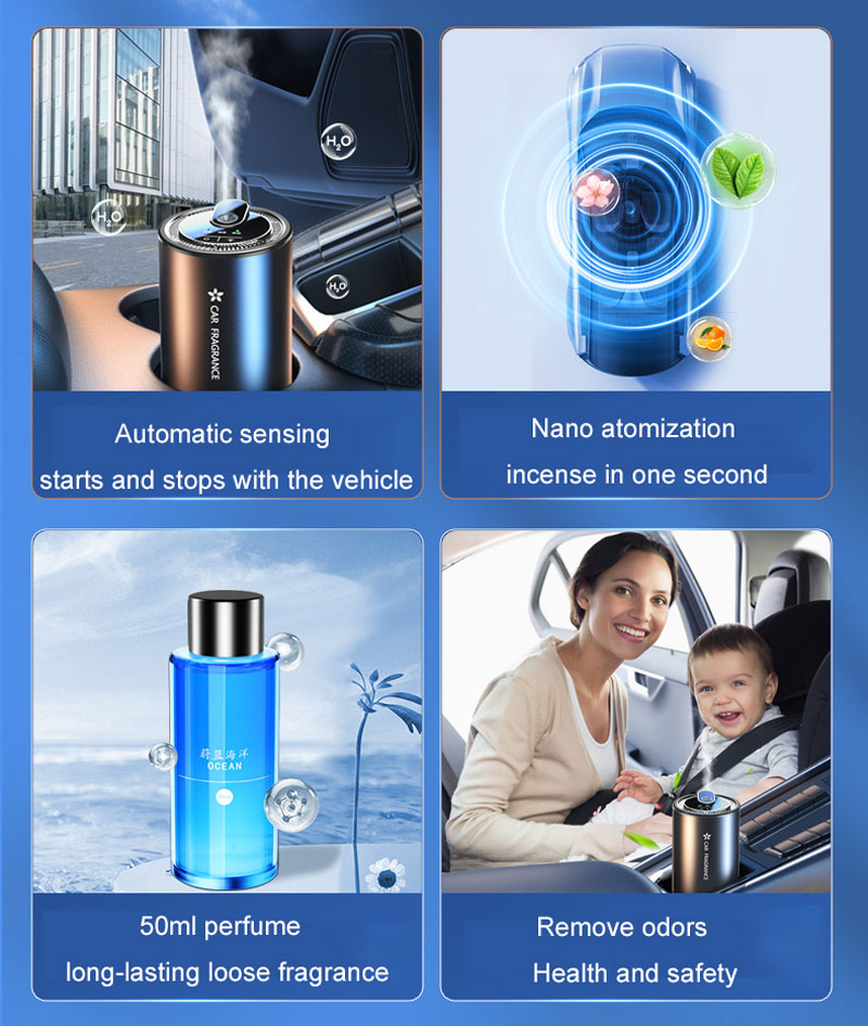 50ml 車用芳香剤用詰め替えフレグランス専用香水ディフュー - Perfume Fragrance Refill のレビューと価格