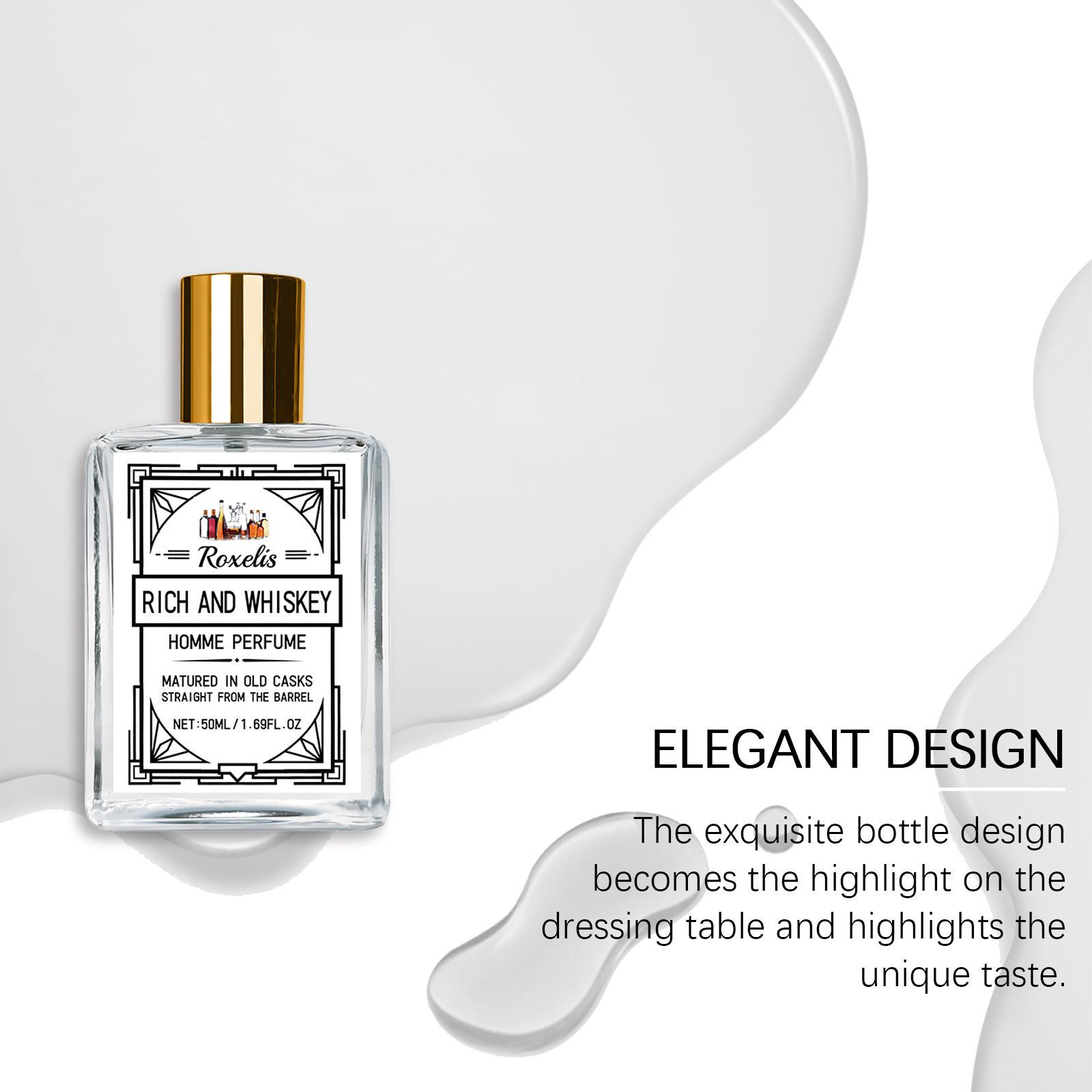 ロクセリス 50ml チャーム ウイスキー メンズ香水 グル - Fragrance Perfume Usa のレビューと価格