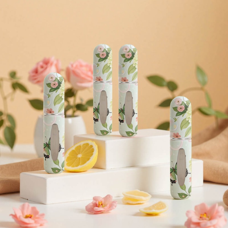 1個入り 花柄 5ml 詰め替え式 香水スプレーボトル 可愛 - Perfume Fragrance Direct のレビューと価格
