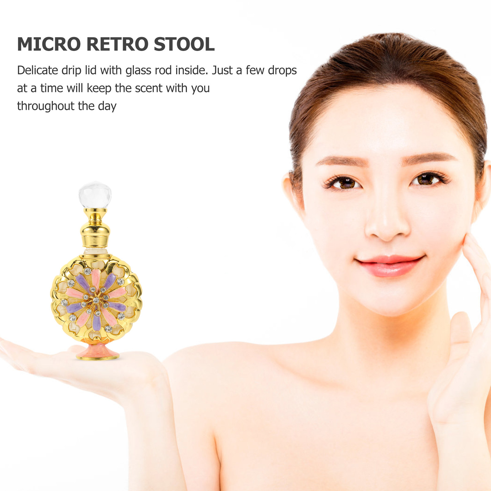 空の香水瓶 ガラス製トラベル用詰め替え可能なエッセンシャルオ - Perfume Fragrance Refill のレビューと価格