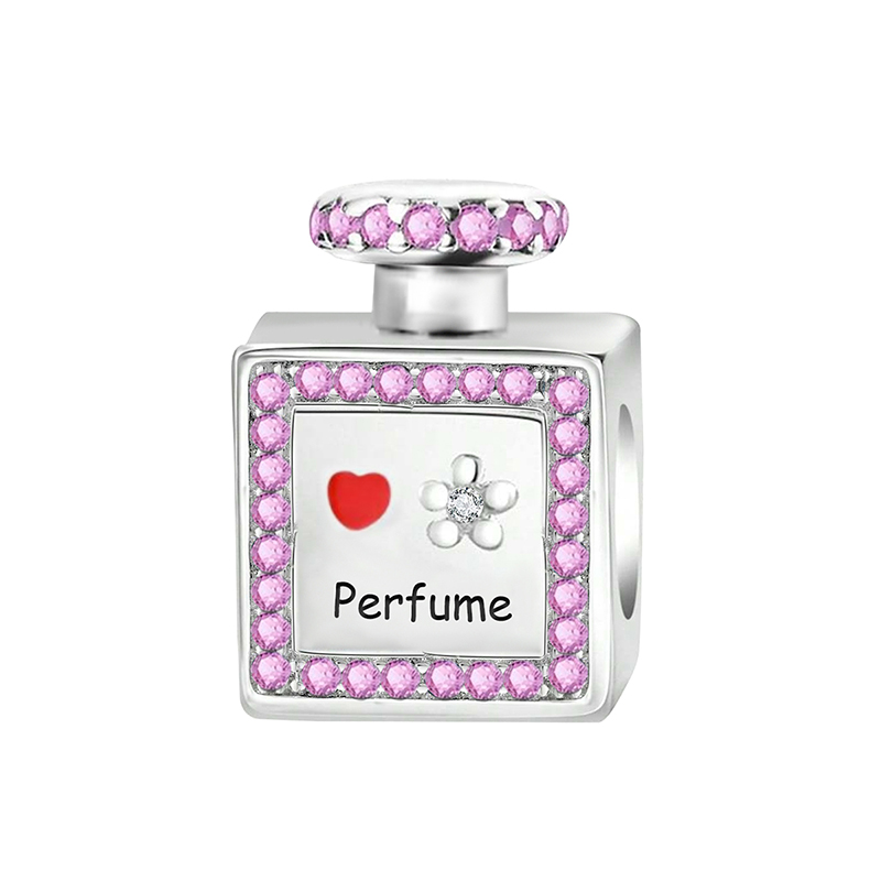 925スターリングシルバー ピンククラウン 香水チャームビー - Perfume Fine Fragrance のレビューと価格